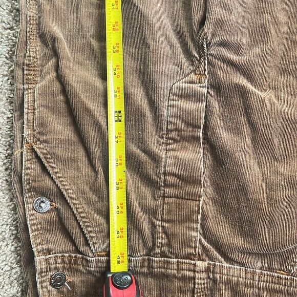 VTG 70’s Corduroy Flared Women’s LEVIS Bib Overalls 29W *SOLD* - Picture 15 of 16